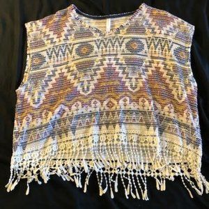 Women's Fringe Top